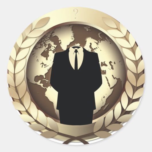 Anonieme Sticker (Voorkant)