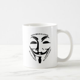 Anonieme witte koffie-Mok Koffiemok