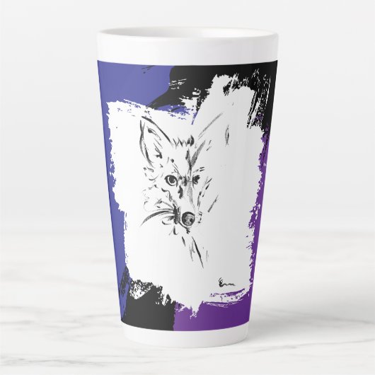Anonimal 1 latte mok (Voorkant)