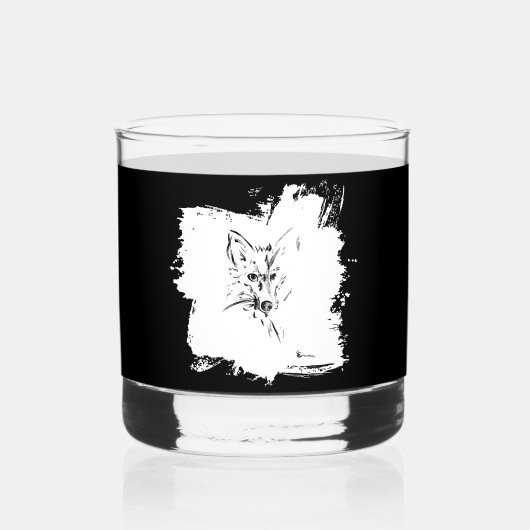 Anonimal 1 whisky glas (Voorkant)