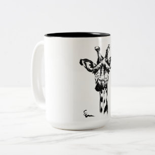 Anonimal II Tweekleurige Koffiemok