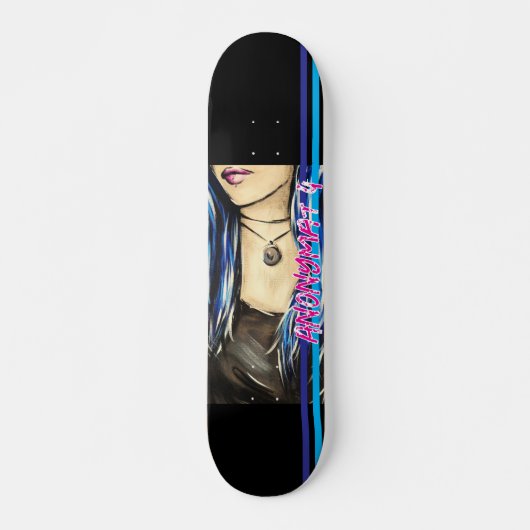 Anonimiteit 4 skateboard (Voorkant)