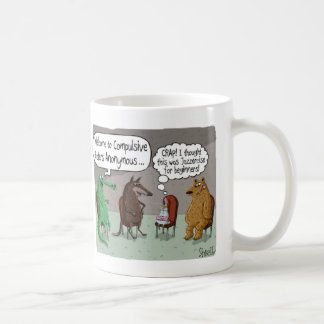 ANONLYMOUS MET KUSTDIEREN KOFFIEMOK