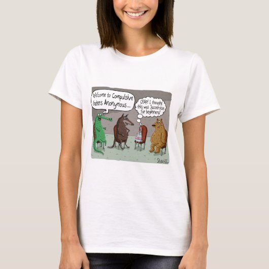 ANONLYMOUS MET KUSTDIEREN T-SHIRT (Voorkant)