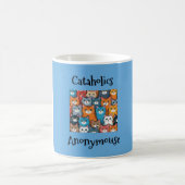 Anonymat Cataholics, Mug Classique, 325 ml (Centre)