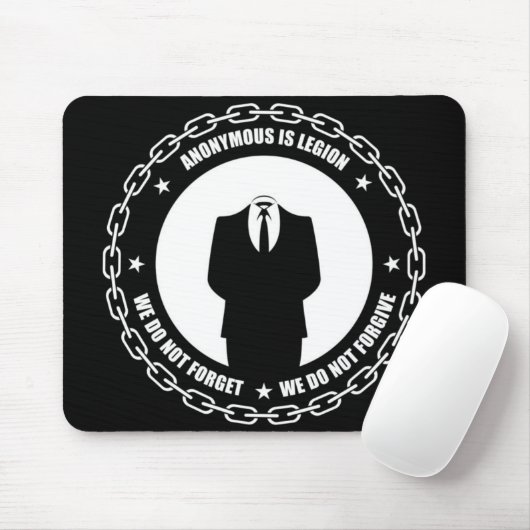 Anonymous Chain Mousepad Muismat (Met muis)