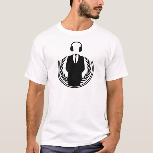 Anonymous DJ T-shirt (Voorkant)