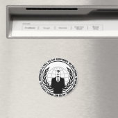 anonymous logo with slogan magneet (Insitu (Vaatwasser))