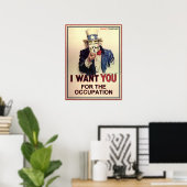Anonymous Sam wil je voor het beroep. Poster (Thuiskantoor)