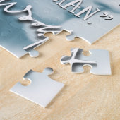 Anonymous Virginia Woolf citeert blauw Legpuzzel (Zijkant)