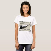 Anonymous was een vrouw t-shirt (Voorkant volledig)