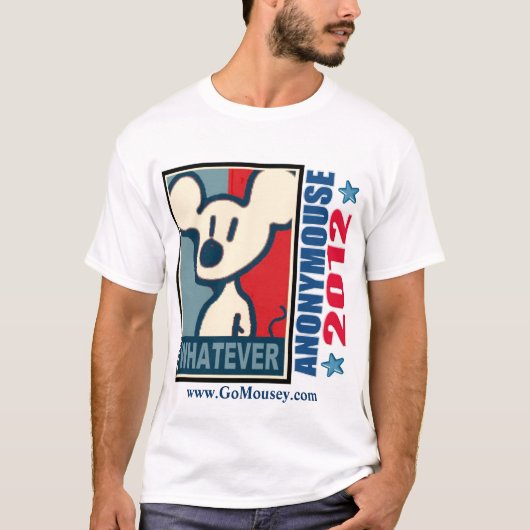 Anonymouse 2012 - indien benoemd t-shirt (Voorkant)