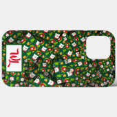 anoraks, blaadjes en Beren, van kerstmis [3D] Case-Mate iPhone Case (Achterkant (horizontaal))