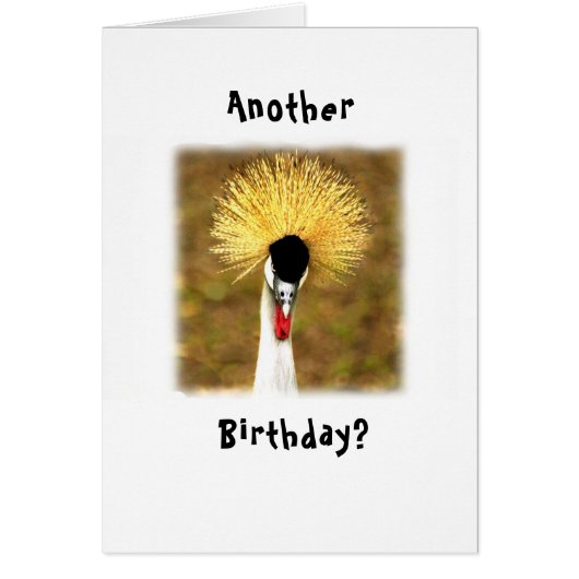 Another Birthday? Wow! Card for Senior Citizen (Devant)