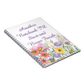 Another Notebook I'll Start and Never Finish Notitieboek (Rechterzijde)