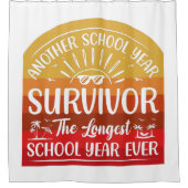 Another School Year Survivor Funny School Douchegordijn (Voorkant)