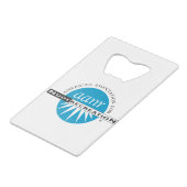 ANR KREDIETKAART FLESSENOPENER (Achterkant Gekanteld)