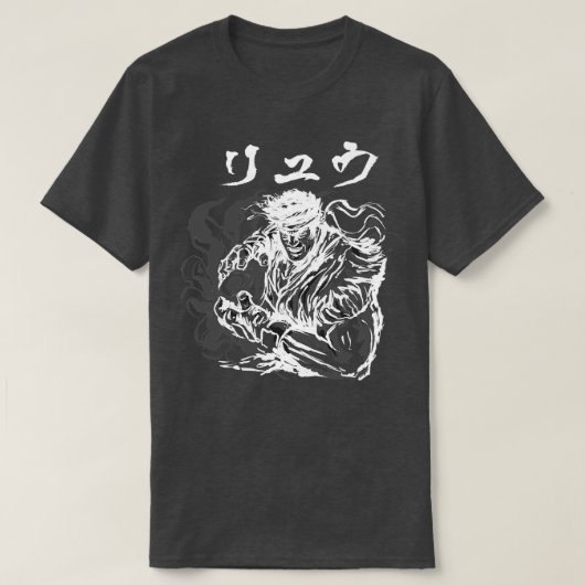 Ansatsuken Warrior Shadow T-shirt (Design voorkant)