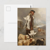 Ansdell Winter Shooting Hares and Ptarmigan Briefkaart (Voorkant / Achterkant)