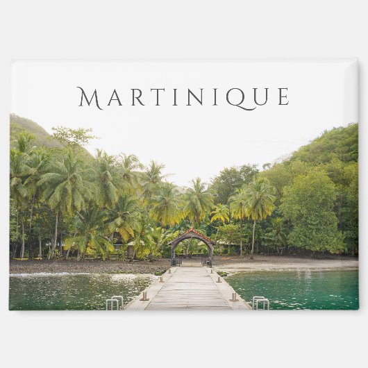 Anse Noire, Martinique reis Magneet (Voorkant)