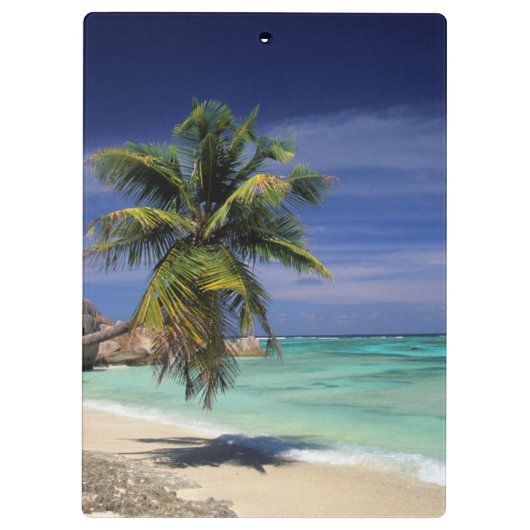 Anse Stice D'Argent Beach, La Digue Klembord (Achterkant)