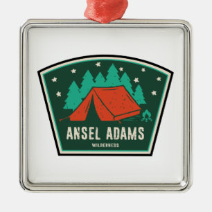 Ansel Adams Wilderness California Camping Metalen Ornament