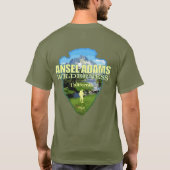 Ansel Adams Wilderness (pijlpunt) T-shirt (Achterkant)