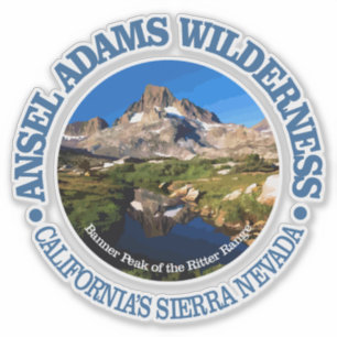 Ansel Adams Wilderness Sticker