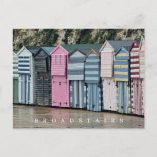 Ansichten van strandhuisjes in Broadstairs op ansi Briefkaart