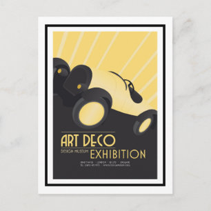 Ansichtkaart - Art Deco Design Museum Tentoonstell Briefkaart