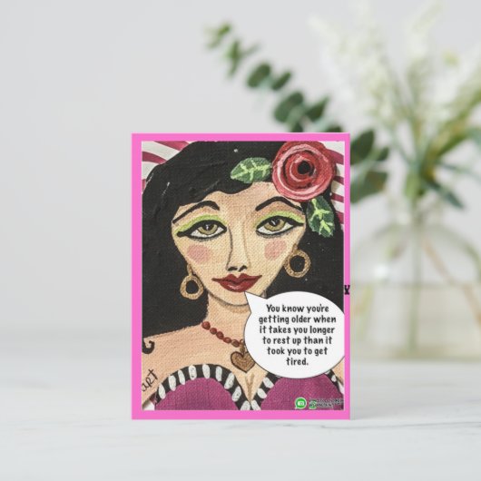 ANSICHTKAART BRIEFKAART (Staand voorkant)