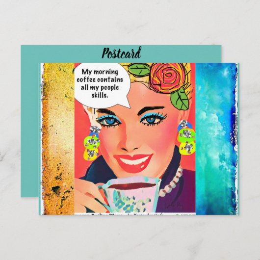 Ansichtkaart Briefkaart (Voorkant / Achterkant)