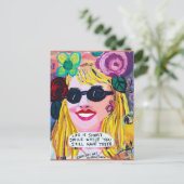 ANSICHTKAART BRIEFKAART (Staand voorkant)