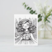 Ansichtkaart Briefkaart (Staand voorkant)