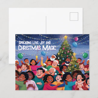 Ansichtkaart Feestdagenkaart