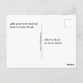 Ansichtkaart - Fibonacci Schelpen Briefkaart (Achterkant)
