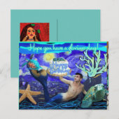 Ansichtkaart gefeliciteerd met je verjaardag briefkaart (Voorkant / Achterkant)