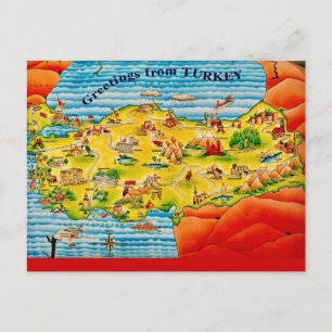 Ansichtkaart Groeten uit Turkije Briefkaart