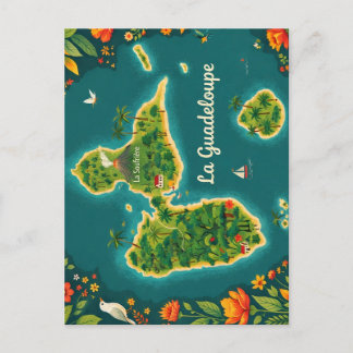 Ansichtkaart Guadeloupe – Tropisch Eiland | Guade Briefkaart