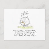 ansichtkaart "Hamsterwiel" Briefkaart (Voorkant)