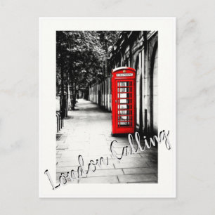 Ansichtkaart - London Calling Briefkaart