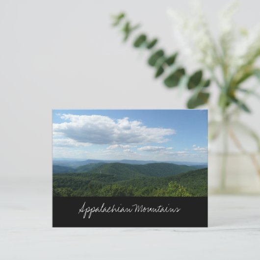 Ansichtkaart van het Appalachengebergte Briefkaart (Staand voorkant)