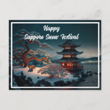 Ansichtkaarten Sneeuwfestival Sapporo 2023