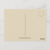 Ansichtrooster. Briefkaart (Achterkant)