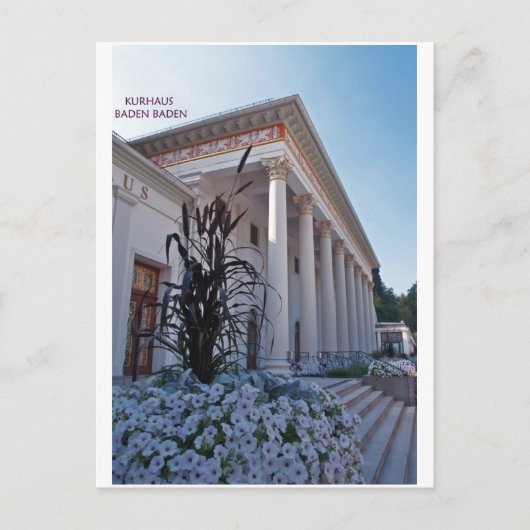 Ansichtskarte Baden-Baden Briefkaart (Voorkant)
