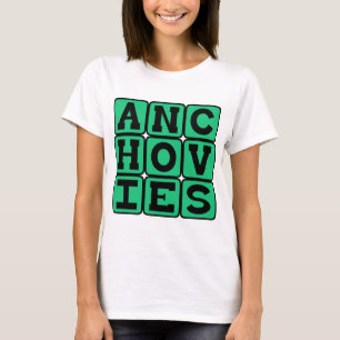 Ansjovis, Lekkere Salade Topping T-shirt