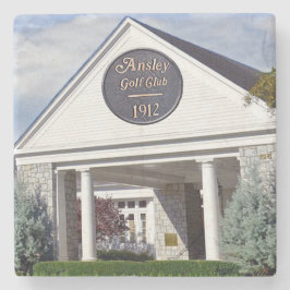 Ansley Golf Club, Atlanta Landmark Marble Onderzet Stenen Onderzetter