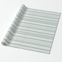 Anson Green Stripe-inpakpapier