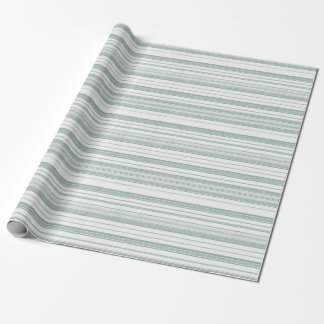 Anson Green Stripe-inpakpapier Cadeaupapier