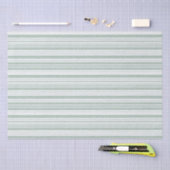 Anson Green Stripe-inpakpapier Tissuepapier (Craft)